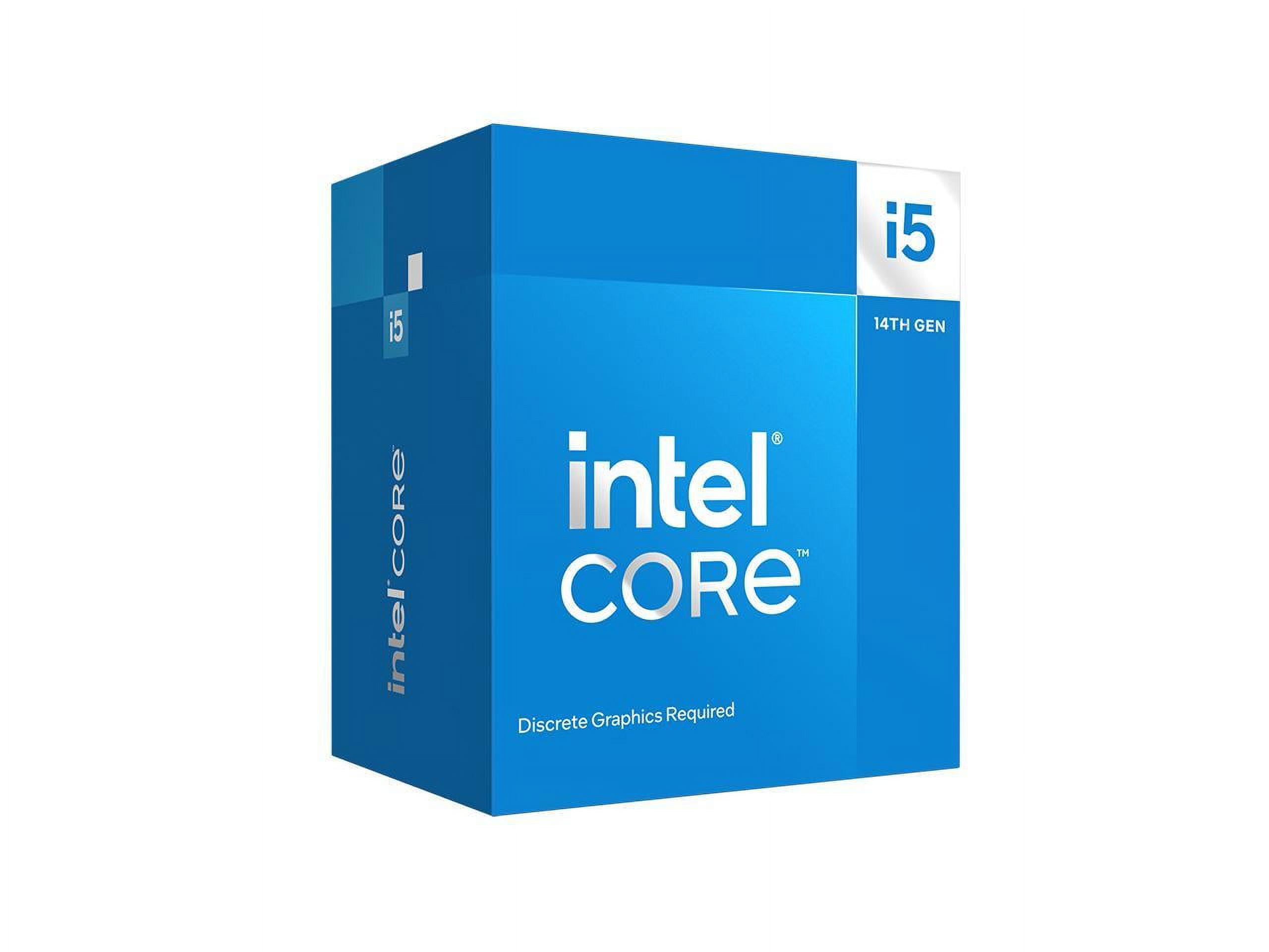 Intel Core i5-14600K - Core i5 14th Gen 14-Core (6P+8E) LGA Intel Core i5-14600K - Core i5 14th Gen 14-Core (6P+8E) LGA