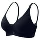 thumbnail image 1 of Sujetador sin aros de copa completa para mujer: bustier acolchado sin costuras con tirantes anchos, soporte suave y transpirable, tallas S-XL, 1 of 4