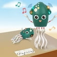 thumbnail image 4 of Pyaiiner Dancing Octopus with Lights Music Sensor Automatic Swing Magic Obstacle Avoidanceoctopus Rechargeable Dancing Music Squid Toy Birthday Christmas Gift, 4 of 7