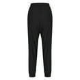 thumbnail image 5 of Soft Breathable Jeans for Women Spring Solid Color A Straight Leg With Zipper Pockets And Casual Pants Women's Zipper Pants, 5 of 6