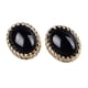 thumbnail image 2 of Pendientes De ágata Vintage, Pendientes De ágata Que Combinan Con Todo Chapado En Cobre Negro Reducen El Estrés Para Dama Para Citas, 2 of 7