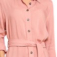 thumbnail image 3 of Blusón Mujer Con Cinto y Cuello Palo de Rosa Casual Ligero rosa CH Incógnita 550387, 3 of 5