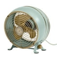 thumbnail image 2 of Better Homes & Gardens Retro 5" 3-Speed Metal Sage Tiltable New Drum Fan, 2 of 5