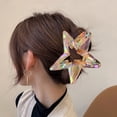 thumbnail image 4 of Modern Geometric Hollow Star Hair Claw Clip Stylish Hairpin For Teens Women, 4 of 18