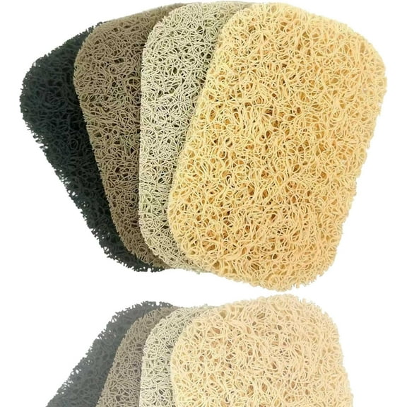 Soap Saver Pads, Non-Slip Soap Holder Pad, Self Draining Soap Bar Holder Pads, Soap Saver Dish for Shower Kitchen Bathroom Travel Hotel Cleaning Supplies