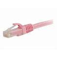 thumbnail image 2 of C2G-4ft Cat6 Snagless Unshielded (UTP) Network Patch Cable - Pink - Category 6 for Network Device - RJ-45 Male - RJ-45 Male - 4ft - Pink, 2 of 4