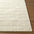 thumbnail image 5 of Mark&Day Wool Rugs, 9x12 Josiah Cottage Ivory Area Rug, Ivory Light Taupe Cream Carpet for Living Room, Bedroom or Kitchen (9' x 12'), 5 of 7