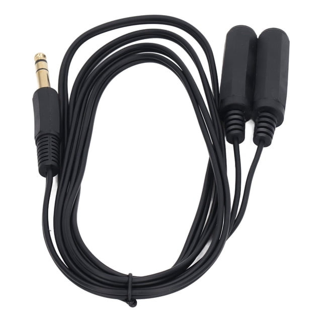 Adaptador de cable de micrófono, divisor en Y de 1,8 m Cable divisor en Y de micrófono Adaptador divisor de micrófono Resultados impresionantes