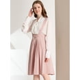 thumbnail image 4 of INSPIRE CHIC Vestido General De Cintura Elástica Con Tirantes Y Tirantes Para Mujer Rosa claro XS, 4 of 6
