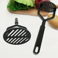 thumbnail image 3 of Wovilon Cooking Light Potato Masher, Sturdy and Heat Resistant, Safe For Non-Stick Cookware, Soft Grip Nylon Gadget, Black, 3 of 9
