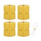 thumbnail image 2 of Ahorro de Gasolina de Combustible Magnético Universal, Herramienta de Asistencia de Automóvil de Ahorro de Energía de Vehículo de Ahorro de Combustible ABS (amarillo)(Cuatro vendidos) Ecomeon no, 2 of 6