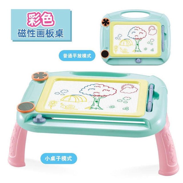 PENGXIANG Children‘s Magnetic Colorful Graffiti Drawing Board Christmas Birthday Gift for Children Drawing Writing Table Learning Drawing Table Accompanying Children‘s Early Education Toy