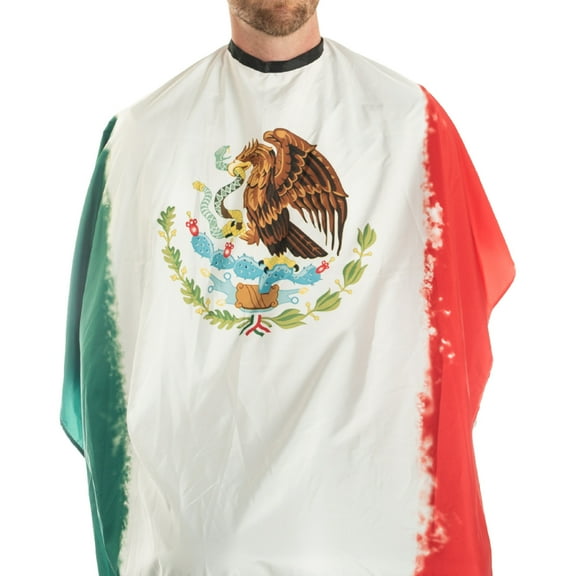Campbell’s® Mexico Flag Barber Cape