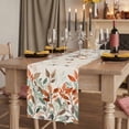 thumbnail image 2 of Table Runners 70 Inches Long Dress Scarves, Vintage Leaves Farmhouse Coffee/Dining/Kitchen Table Decor, Holiday Table Runner, Summer Botanical Pastoral Watercolor Rustic 13x70 Inch, 2 of 9