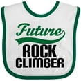 thumbnail image 3 of Inktastic Future Rock Climber Boys Baby Bib, 3 of 4