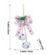 thumbnail image 3 of Christmas Bow Iron Bells Tree Ornaments Jute Rope And Berry Bells Hanging Decorations, 3 of 5