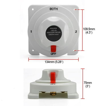 Seachoice Surface Mount Marine Battery Selector Switch – 50-11501 For Boats