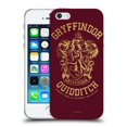 thumbnail image 1 of Head Case Designs Officially Licensed Harry Potter Deathly Hallows X Gryffindor Quidditch Soft Gel Case Compatible with Apple iPhone 5 / 5s / iPhone SE 2016, 1 of 7