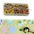 thumbnail image 5 of Miulika 2x200Pcs Beads Multi Color DIY Bead for Gift Wrapping Sealing Cards Envelopes 2 Pcs, 5 of 9