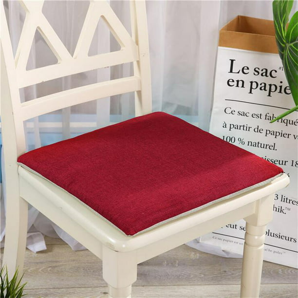 Non Slip Cotton Dining Chair Pads Multi, Chair Cushions Indoor Dining