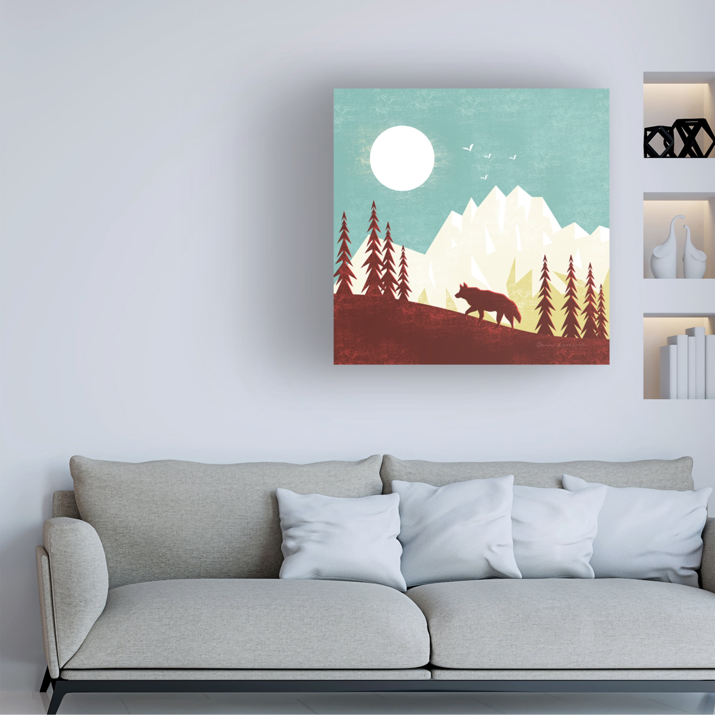 Omar Escalante 'Great Outdoors IV' Canvas Art