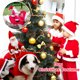 thumbnail image 1 of Disfraz Navideño para Perros XWSHYW Papá Noel Montando a Caballo S - XXL, 1 of 4