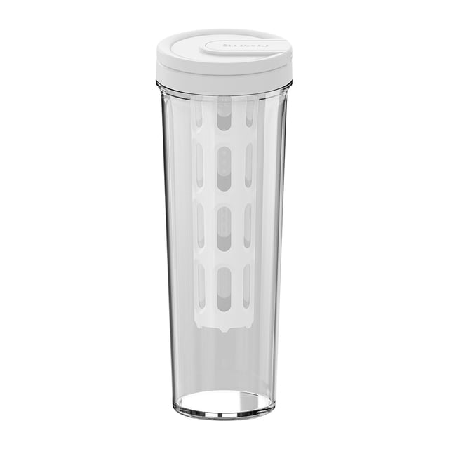 Cold Water Kettle with Filter, Large Capacity Water Pitcher for Home Travel, Portable Tea Coffee Cup with Built-In Strainer