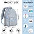 thumbnail image 6 of Boho Style Commuter Backpack with Fringe Details - Padded 17" Tech Pocket | Ergonomic Design, 6 of 6
