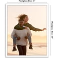 thumbnail image 2 of shiyou-16x20 Poster Frame in White - Thin Border Photo Frame with Polished Plexiglass - Wall Picture Frame with Hanging Hardware Included for Horizontal or Vertical Display Format, 2 of 4