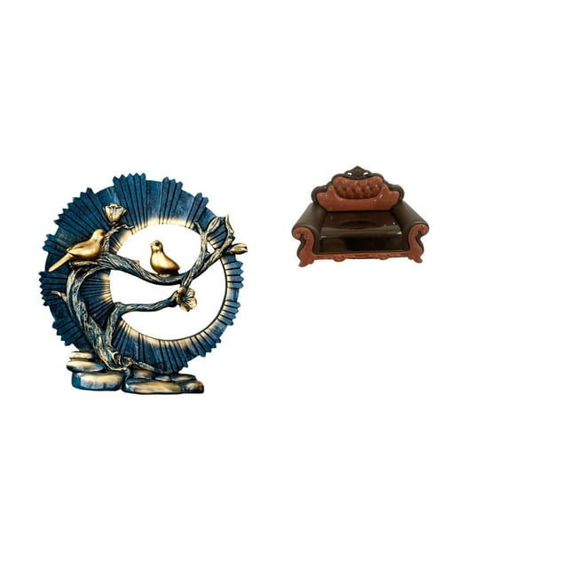 Figura De Resina En Miniatura Para Sofá, Sillón, Modelo Artesanal Para Casa, Estantería, Sala De Estar, Escritorio, Micropaisaje, Decoración De Habitación, Regalo