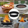 thumbnail image 7 of ChaoLink 60 Inch Smokeless Fire Pit Ring for Outdoor Use, Heavy-Duty Coated Steel, No-Tool Assembly, Above Ground/In-Ground, 7 of 7
