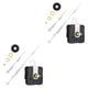 thumbnail image 3 of Movimiento de reloj Matsuzay Mecanismo de pared DIY Type3 NO3, 3 of 5