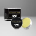 thumbnail image 4 of 1P C/2Pcs/3Pcs Beard Balm Beard Softening Leave In Balm With Beard Brush Anti Itch Beard Balm Organic Beard Conditioner For Softening Stops Itch Grows, Skincare Lotion, 4 of 9