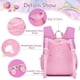 thumbnail image 3 of Mochila Infantil Mochila Pequeña para Niñas, Mochila Preescolar De Jardín De Infantes con Correa para El Pecho para 1-5 Años, Mariposa, 3 of 5