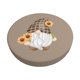 thumbnail image 1 of Balery Sunflower Gnomes 4 Fundas de asiento para taburete de bar redondo de tela de terciopelo ajustables que protegen de arañazos y manchas para sillas de 14 a 17 pulgadas.-14 inch, 1 of 7