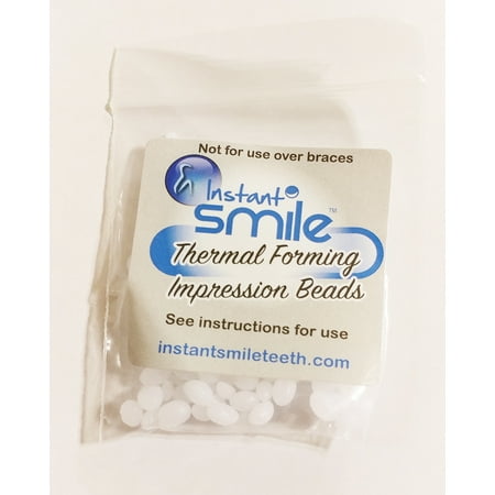 Billy Bob Teeth - 2 Packages of Billy Bob Replacement Thermal Adhesive Fitting Beads for Fake Teeth …