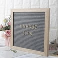 thumbnail image 2 of 147pcs Letters Pre-cut Characters Numbers Symbols Set for Changeable Felt Letter Board DIY Message Boards Decoration, 2 of 5