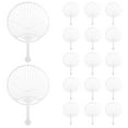 thumbnail image 1 of Shisuyan 20pcs Fan Frame Handcrafts Hand Fan Making Material Unfinished Fan Frame, 1 of 9