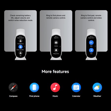 Xiaomi(シャオミ) Xiaomi Smart Band 10 ミッドナイトブラック スマートバンド BHR07PYGL