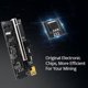 thumbnail image 4 of Tarjeta adaptadora Pcie 1x a 16x, placa adaptadora USB3.0 Compatible con Btc Miner negro, 4 of 5