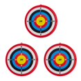 thumbnail image 2 of Youkk ABS Exquisite Craft Easy To Read Bow Target For Friends Suction Archer Darts Type1 3Set, 2 of 6