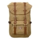 thumbnail image 1 of Mochila de viaje escolar KAUKKO para universidad flexible con portátil para 15 ", 22L (lona marrón) KAUKKO E5-1-brown, 1 of 5