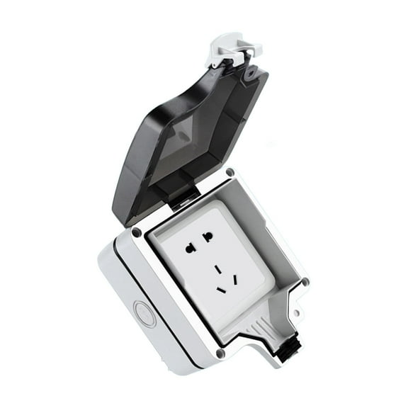 Raindrops  Electrical Outlet Switch Guard Socket Protection Box Reserved Protector