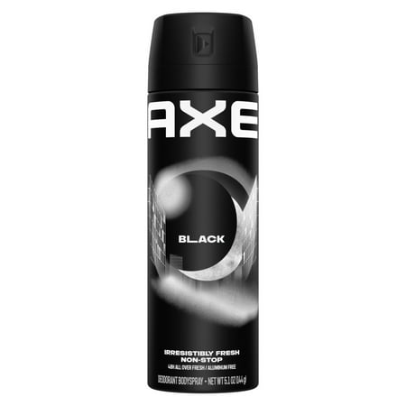 AXE Deodorant Spray for Men Black Frozen Pear & Sandalwood Aluminum Free, 5.1 oz