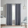 thumbnail image 1 of Malcolm Total Blackout Grommet Curtain Panel 52" x 63" in Blue, 1 of 6