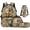 Boom Bass Fish, variant on Garronmavis Kids Girls Backpack and Lunch Box Set, 4-Piece School Bag Set Includes Backpack, Lunch Bag, Pencil Case, Water Bottle Bag, Soccer Glitter Bow Print Bookbag for Daily Elementary School Use