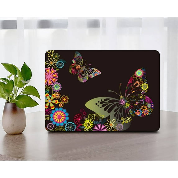 KSK KAISHEK Hard Shell for MacBook Pro 13" with No Touch No USB-C, No CD-ROM + Black Keyboard Cover Model: A1502 & A1425 Animal 143