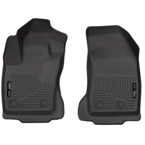 Husky Liners 17181 Weatherbeater Floor Mats Fit 2015-2022 Jeep Renegade Front Row Liners 2pc Black