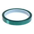 thumbnail image 2 of koolsoo 2xTape High Temperature Heat Resistant Insulation Electric Tape 12mm , Green, 2 Pcs, 2 of 8