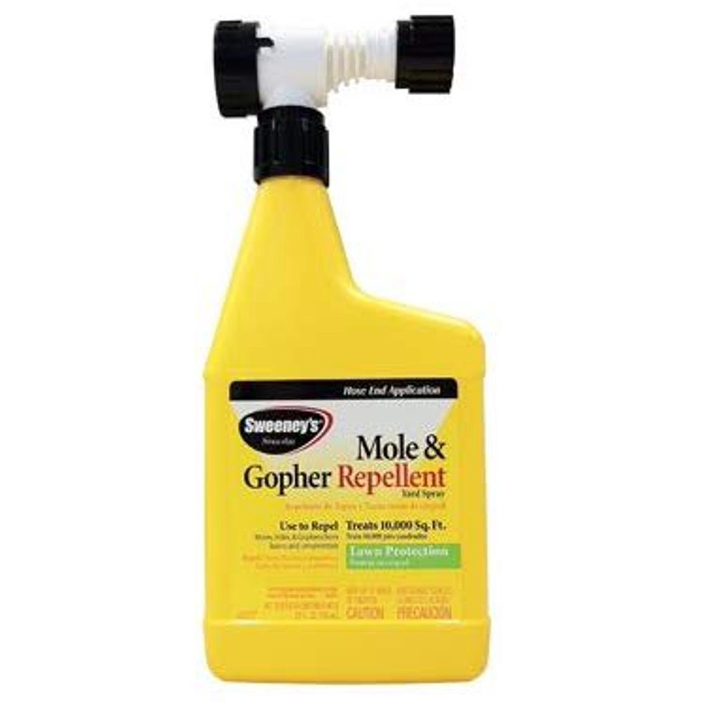 Sweeney's Woodstream S8002 Mole & Gopher Repellent, 32oz. Quantity 6